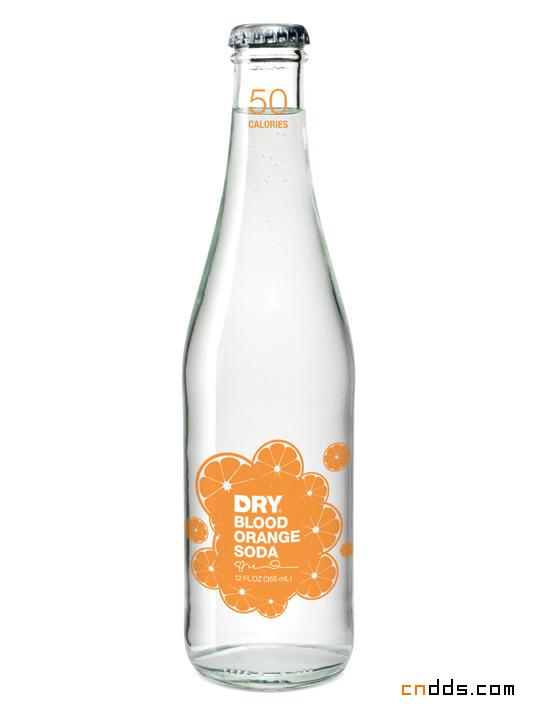 Dry Soda Company苏打水包装欣赏