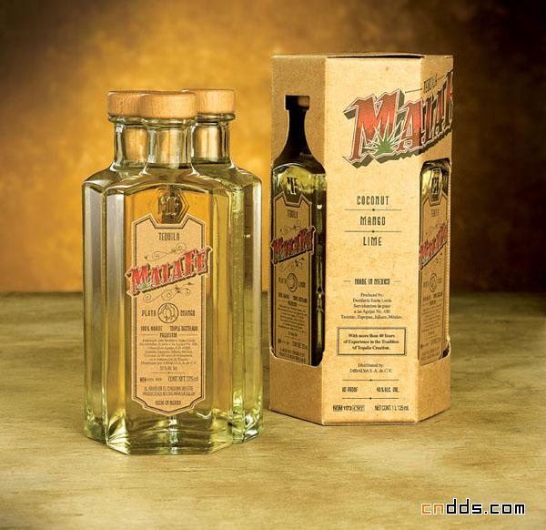 Tequila Malafé 酒包装