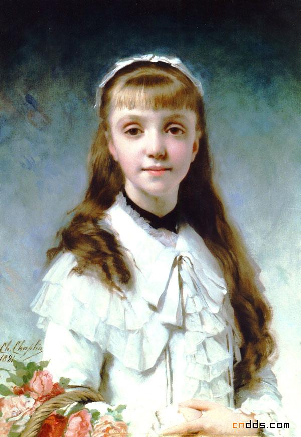 法国画家1825-1891)油画作品
