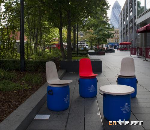 伦敦设计节城市公共长椅