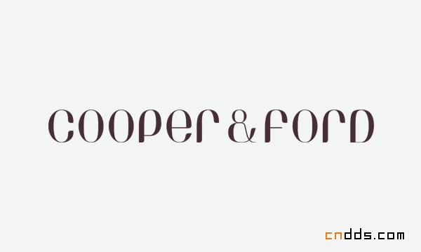 哥伦比亚设计师Robinsson Cravents：Cooper & Ford咖啡品牌设计欣赏