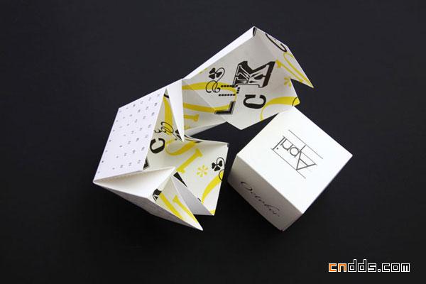 Box It" 2010 为 Jingpin Paper设计的日历