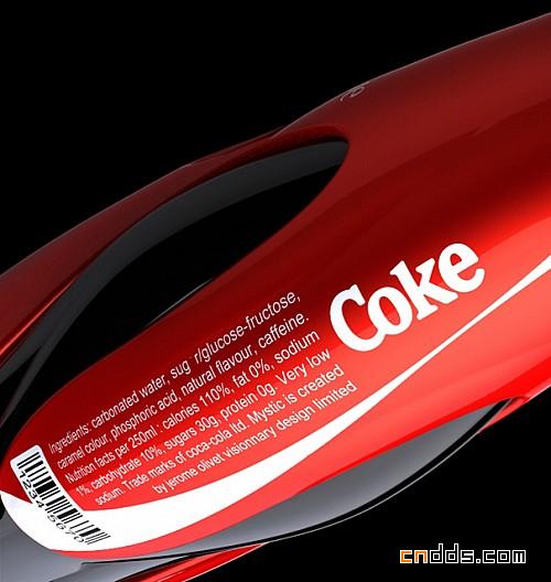 概念可口可乐瓶