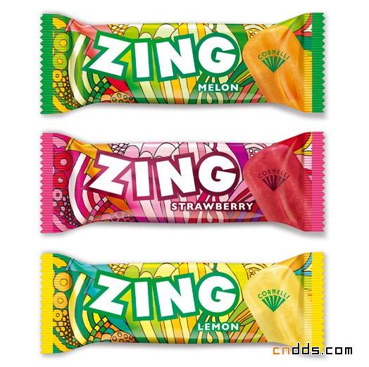 Cornelli冰淇淋包装设计欣赏