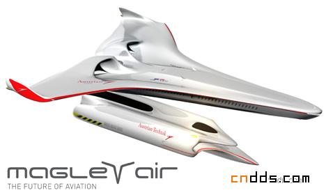 MagLevAir磁悬浮飞机设计