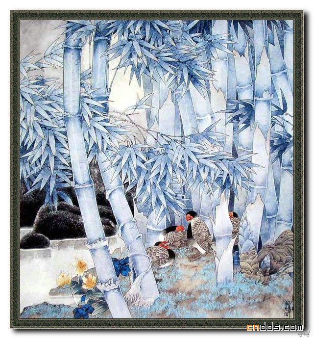 王克印工筆畫作品欣賞