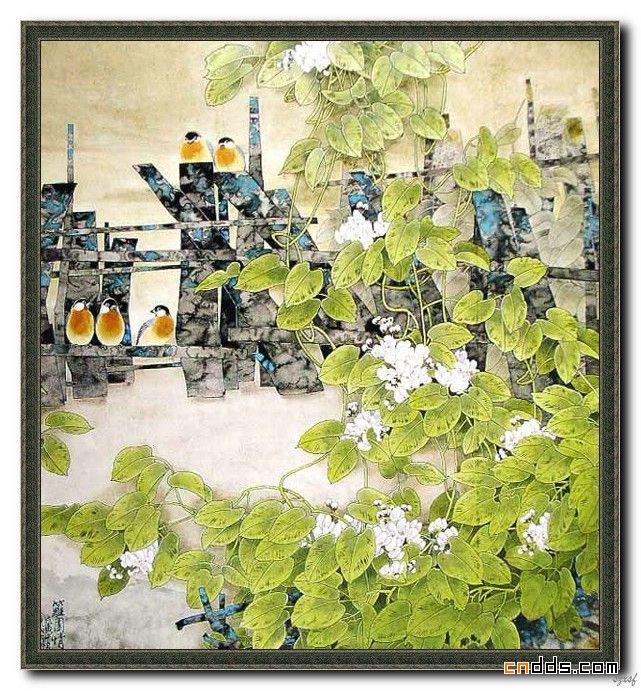 王克印工筆畫作品欣賞