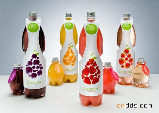 美味果汁创意包装设计