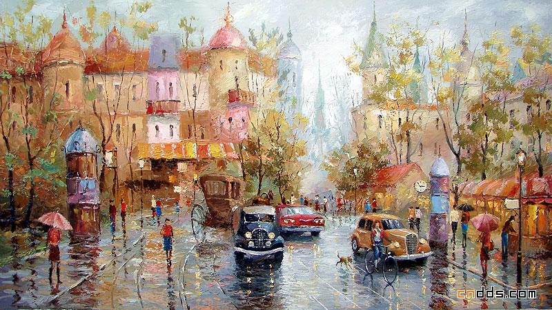 Dmitry Spiros油画作品欣赏