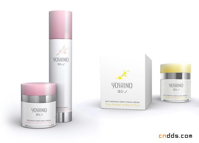 yoshino化妆品包装设计