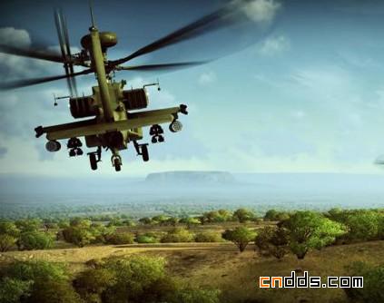 《阿帕奇：空中打击》游戏CG画面欣赏