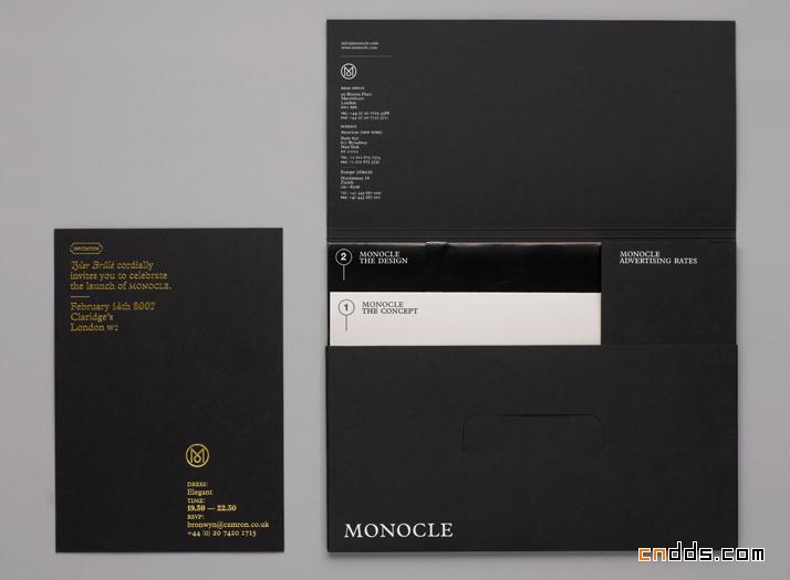 monocle medie 品牌形象设计
