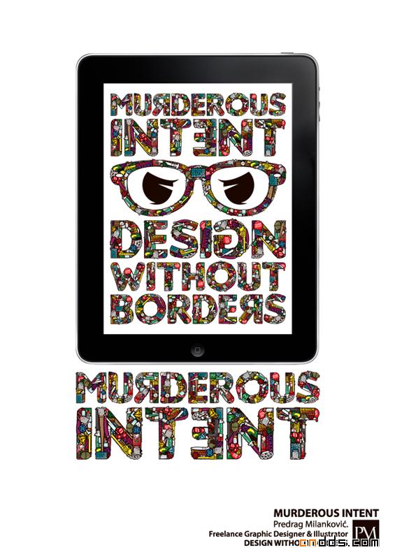 Murderous Intent字体设计