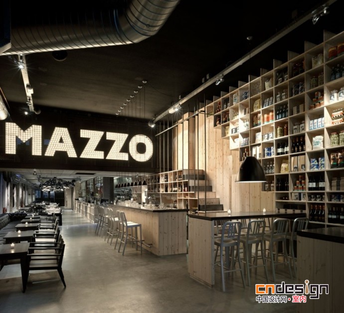 阿姆斯特丹Mazzo餐厅室内设计欣赏