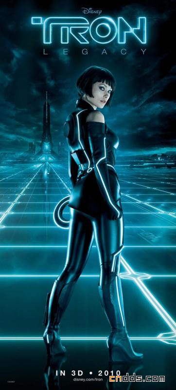 創(chuàng)：戰(zhàn)紀(Tron: Legacy)電影海報設計