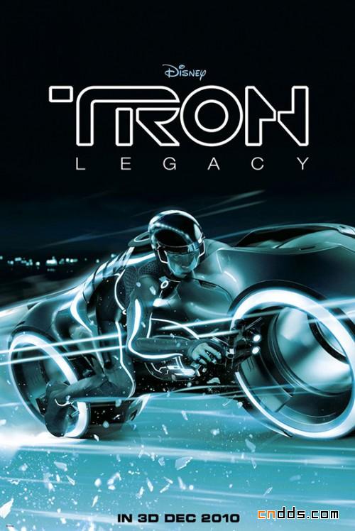 創(chuàng)：戰(zhàn)紀(Tron: Legacy)電影海報設計