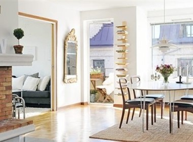 瑞典风格的公寓装修设计