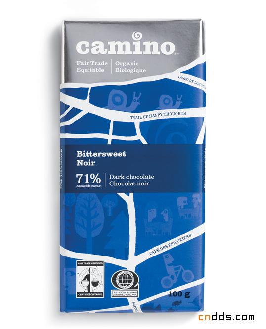 巧克力品牌Camino包装欣赏