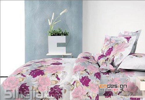 10款花朵图案床品打造温暖卧室