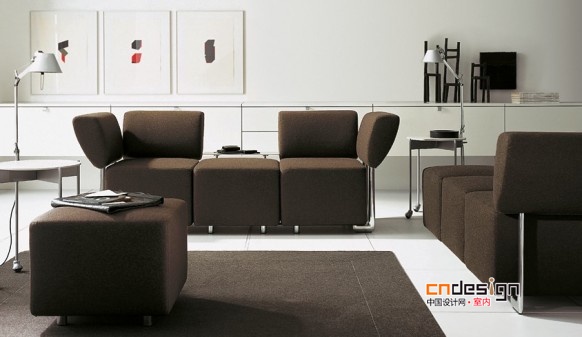 客厅的焦点：德国沙发设计