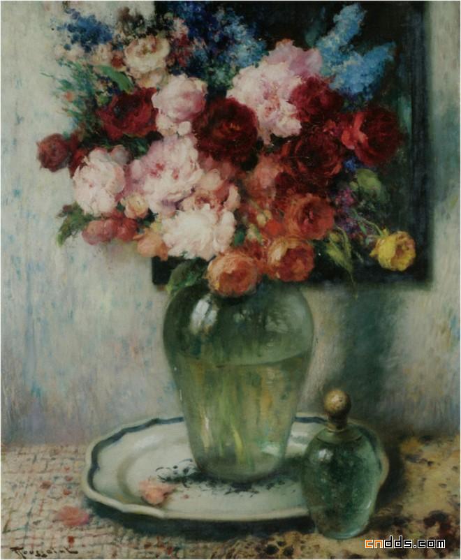 比利时后印象派画家Fernand Toussaint（1873年—1956年）