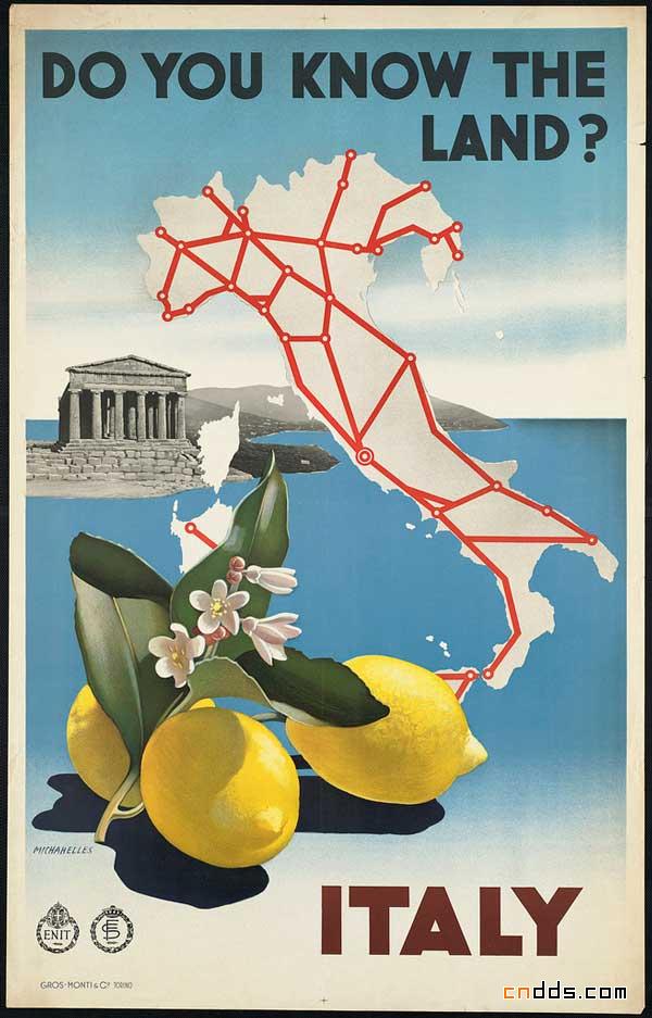 国外老式旅游海报设计