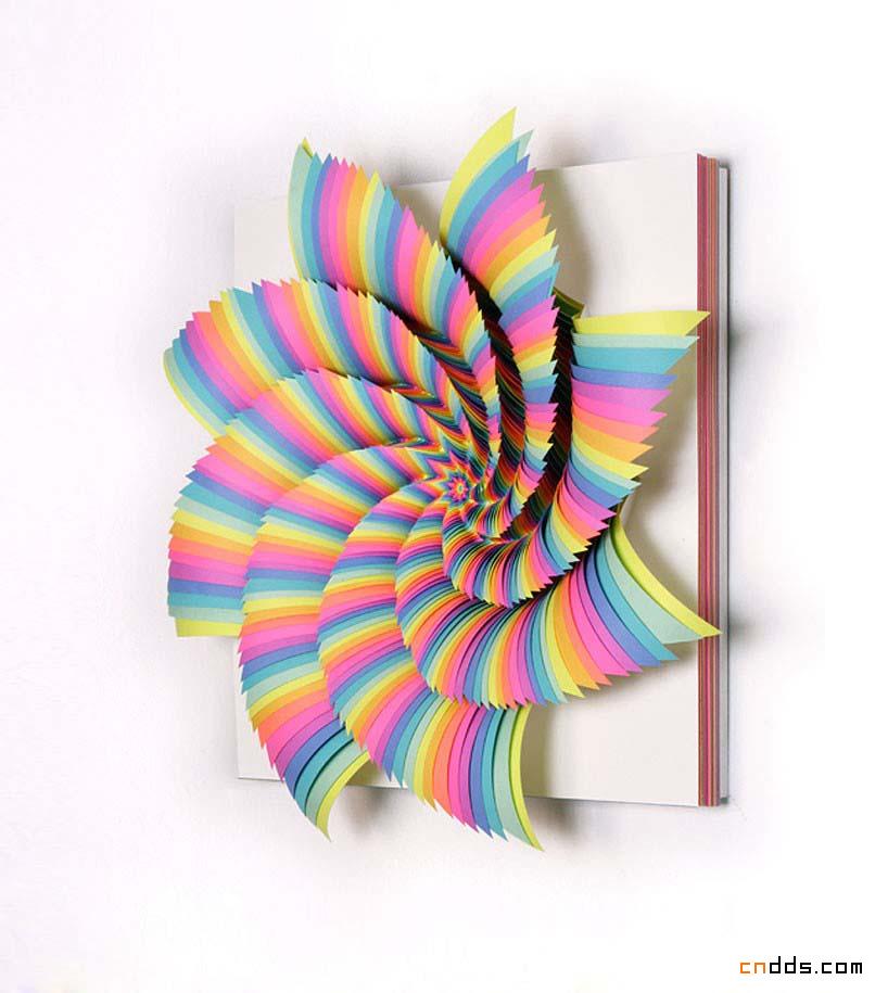 美国艺术家鲜明的立体剪纸作品欣赏