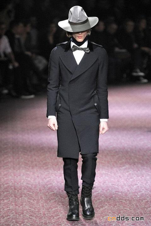 朗雯Lanvin 2011秋冬巴黎男裝秀場