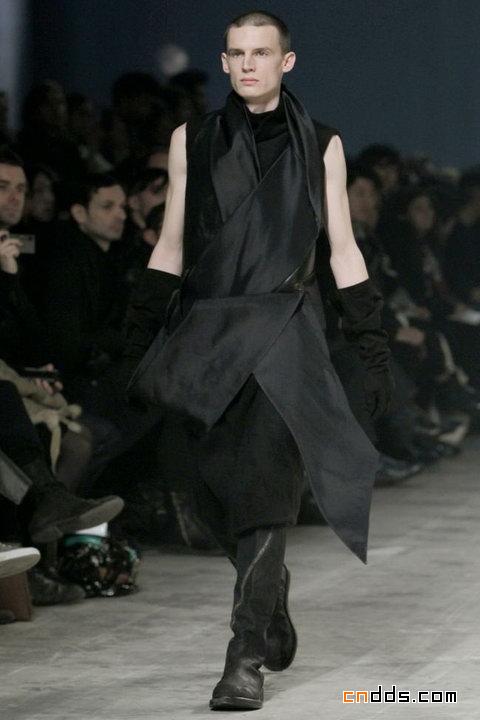 Rick Owens 2011秋冬巴黎男装秀场