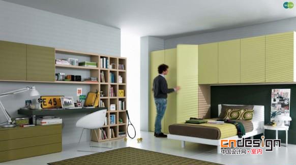 意大利风格青少年卧室设计