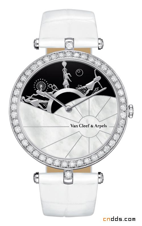 Van Cleef & Arpels梵克雅宝高级珠宝系列：Une journée à Paris