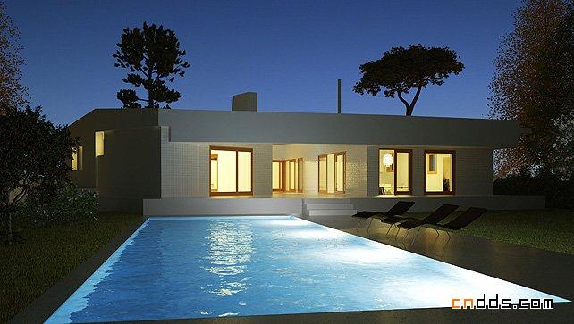 葡萄牙美丽的现代葡萄园别墅设计