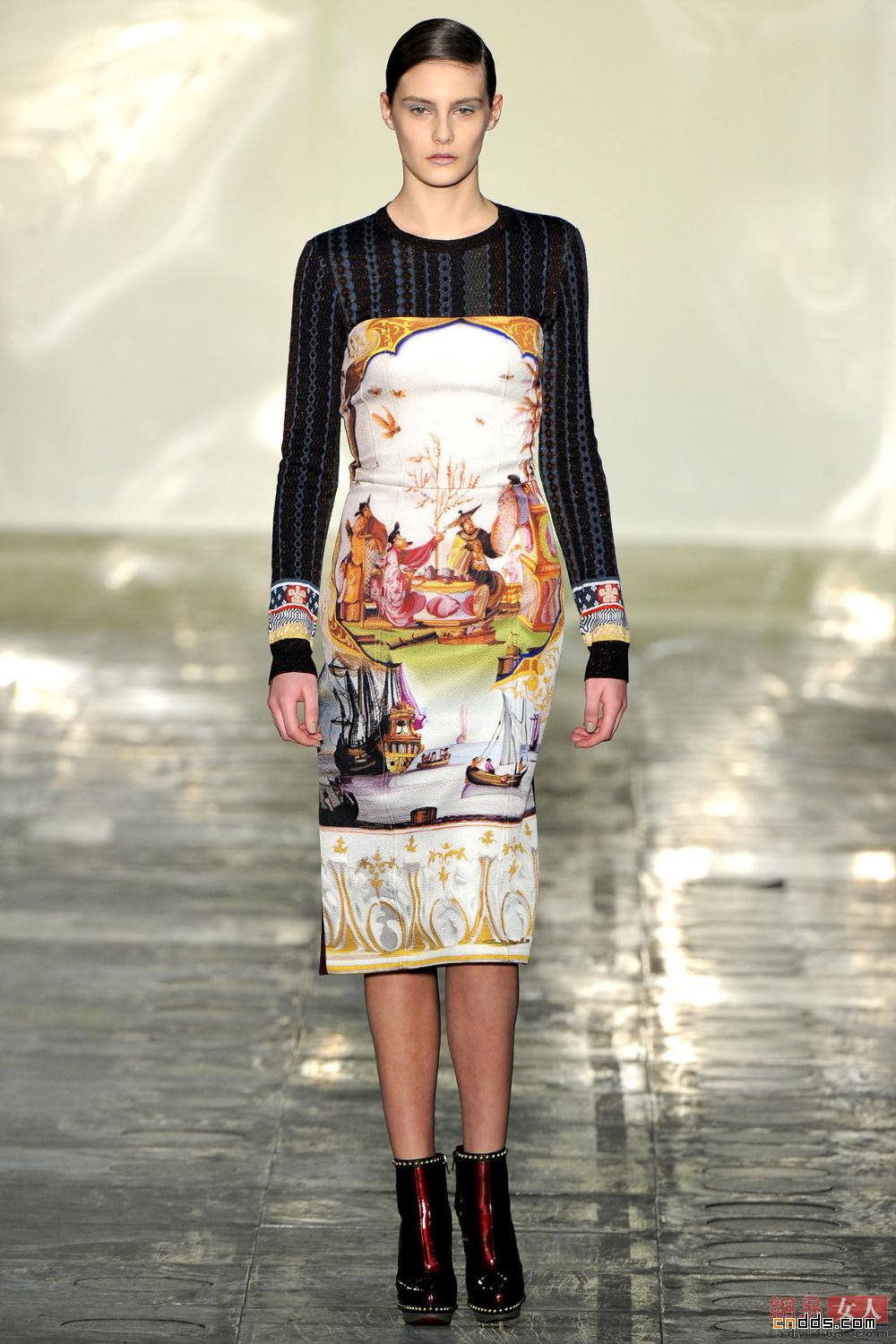 Mary Katrantzou 2011秋冬倫敦時裝周秀場(下)