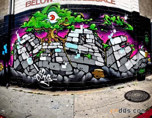 15个神奇创意的街头艺术作品