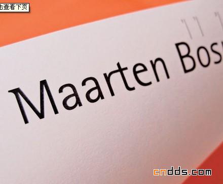 Maarten Bosman 品牌视觉形象设计
