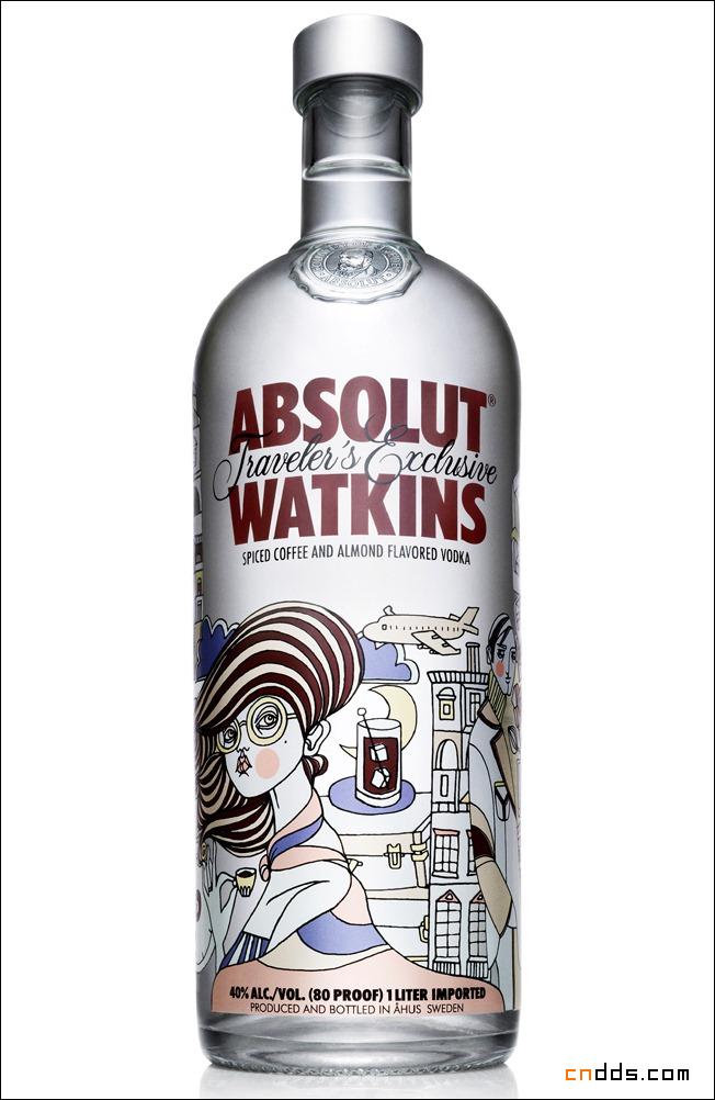 23款伏特加酒包装设计