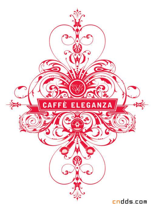 Caffè Eleganza咖啡館視覺(jué)形象設(shè)計(jì)-Ginger Monkey