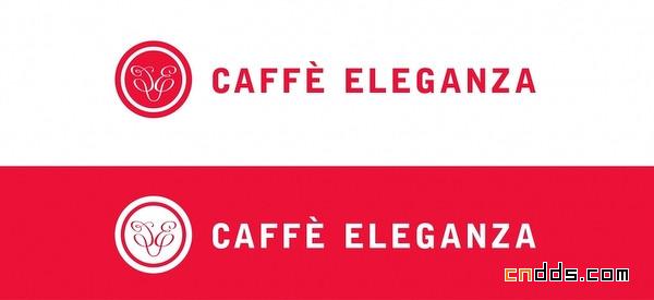 Caffè Eleganza咖啡館視覺(jué)形象設(shè)計(jì)-Ginger Monkey