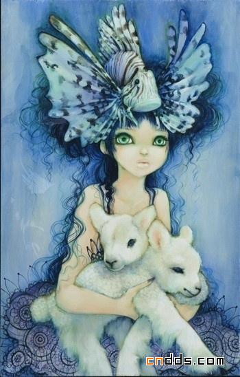 加拿大插画家Camilla d'Erric作品