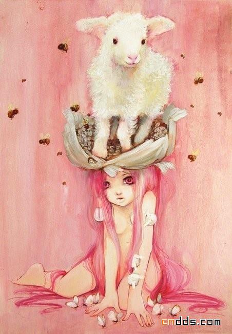 加拿大插画家Camilla d'Erric作品