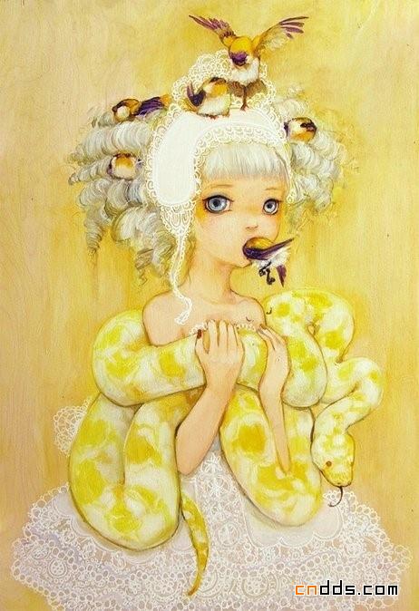 加拿大插画家Camilla d'Erric作品