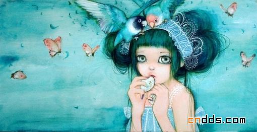 加拿大插画家Camilla d'Erric作品