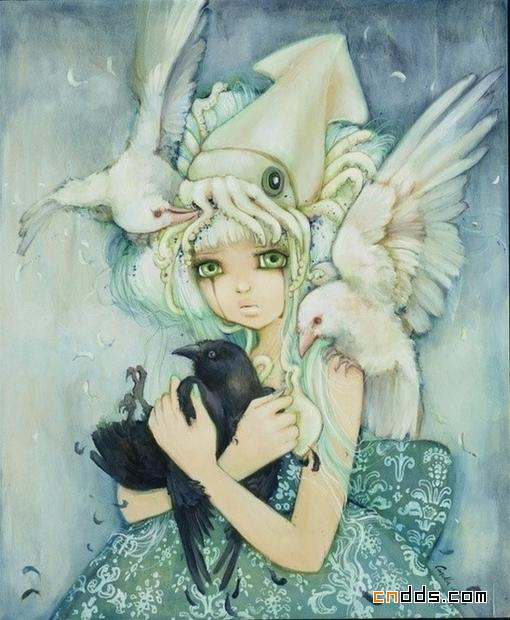 加拿大插画家Camilla d'Erric作品