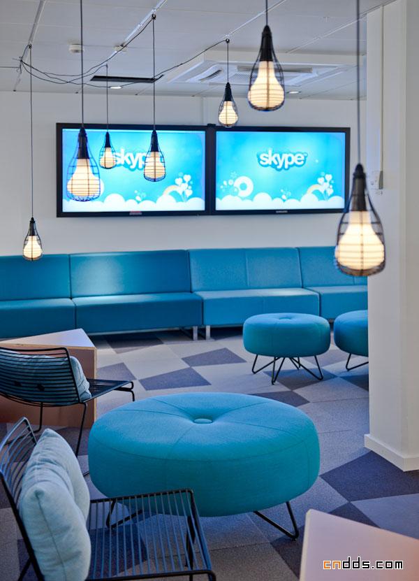 Skype 斯德哥尔摩办公室空间设计