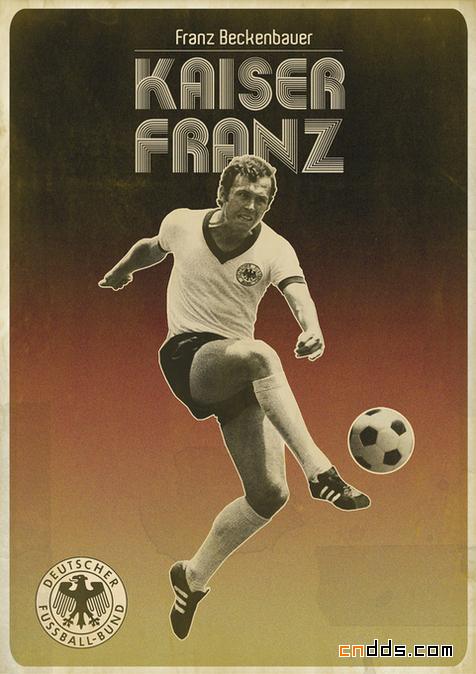 Zoran Luci怀旧风格足球海报