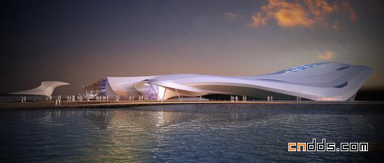 柏涛建筑师：流体-两栖类动物馆