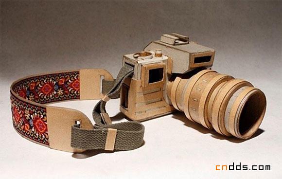 创意设计——用纸板做相机
