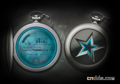 设计精美的音乐播放器界面