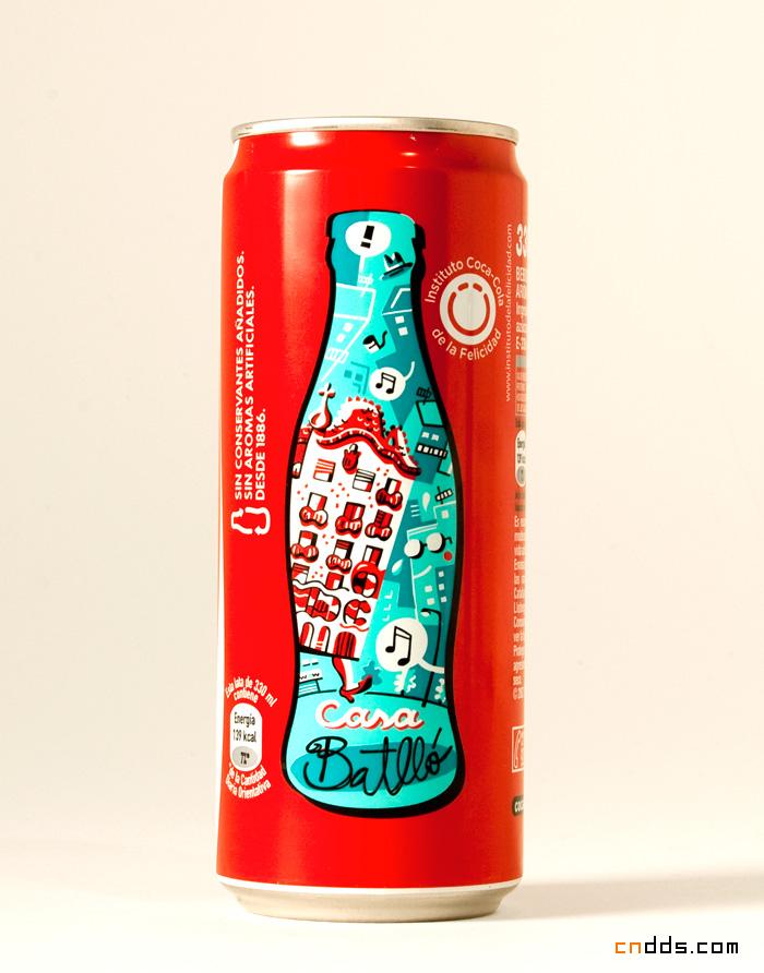 Coca-Cola 西班牙易拉罐设计