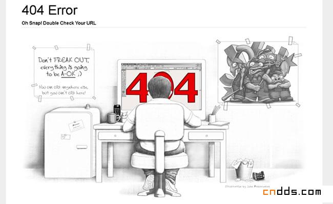 404错误页面，也可以很精彩